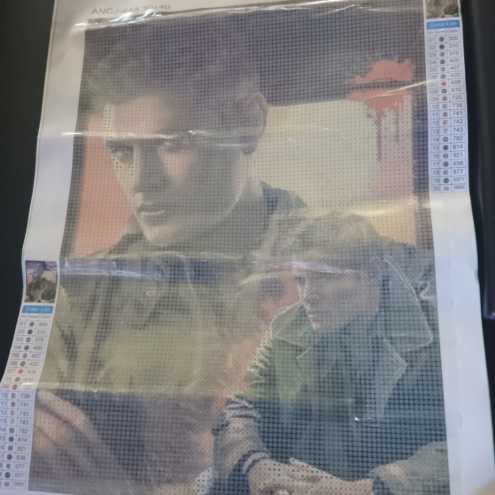 Supernatural Diamond Painting Art Kit with Portrait Of Dean 30x40cm